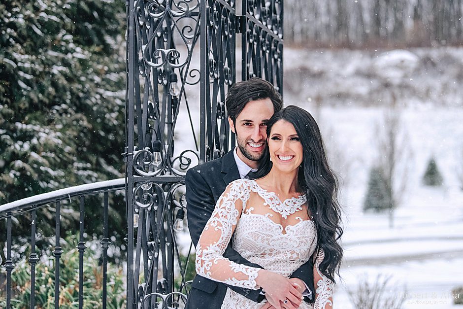 Mystical Winter Wedding | Banquet Hall | Aria CT