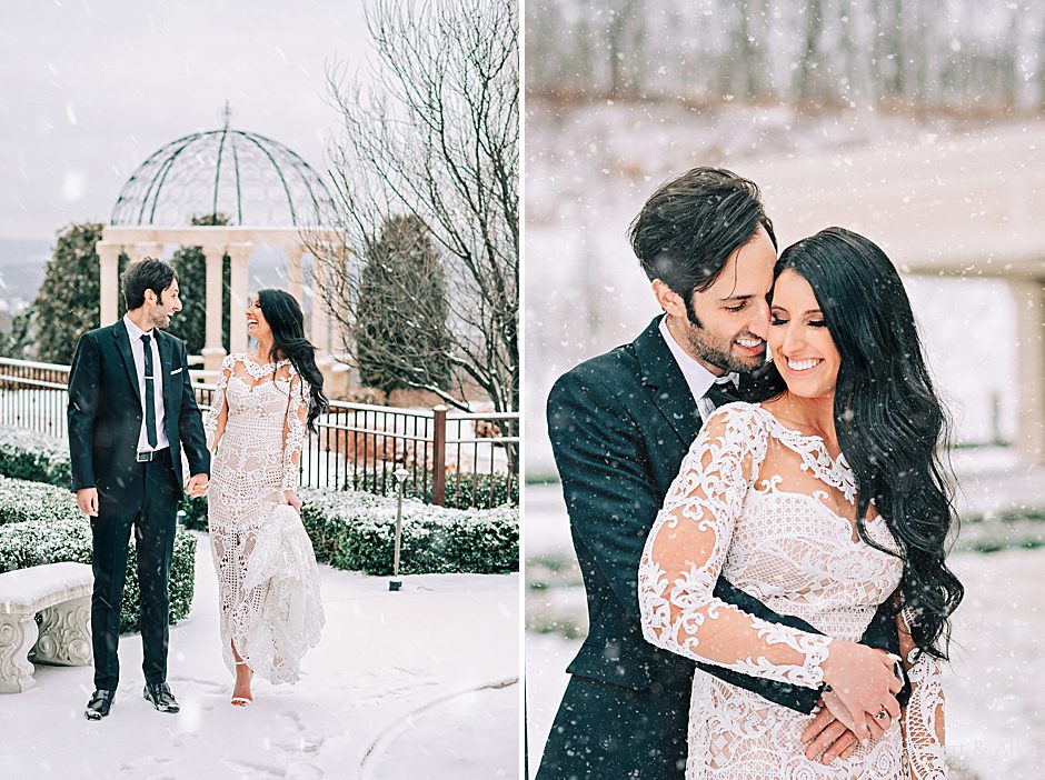 Mystical Winter Wedding | Banquet Hall | Aria CT