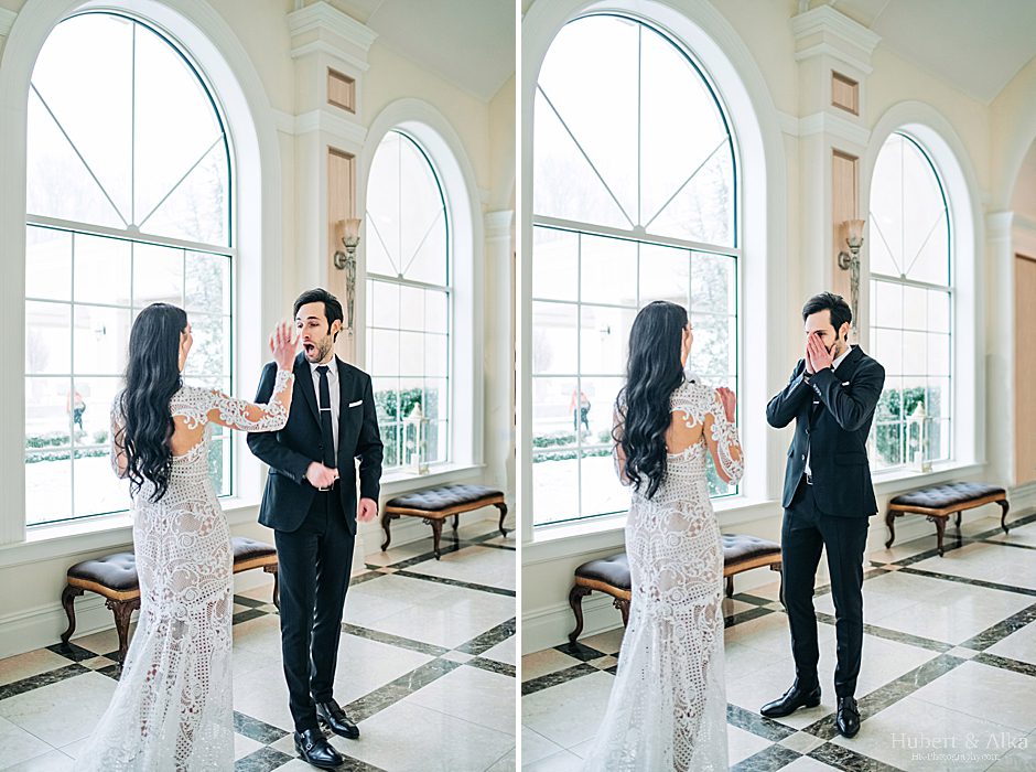 Mystical Winter Wedding | Banquet Hall | Aria CT