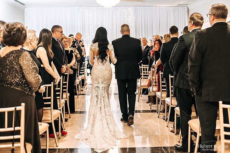 Mystical Winter Wedding | Banquet Hall | Aria CT