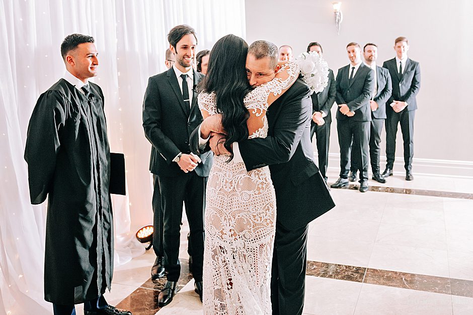 Mystical Winter Wedding | Banquet Hall | Aria CT