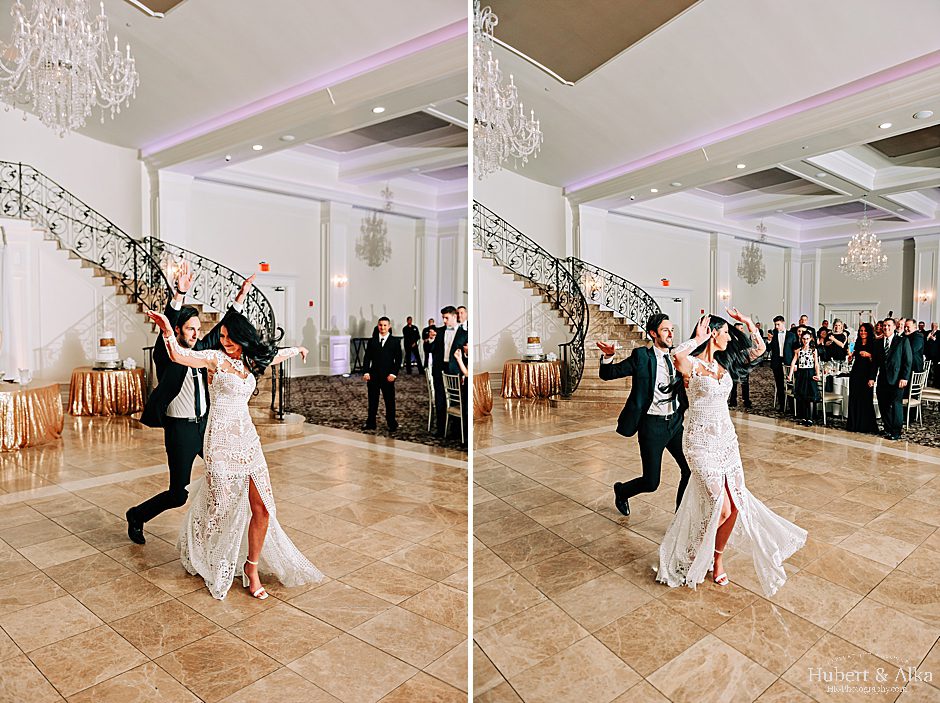 Mystical Winter Wedding | Banquet Hall | Aria CT