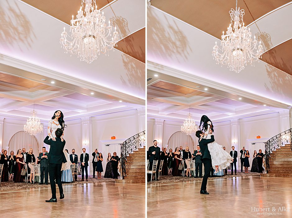 Mystical Winter Wedding | Banquet Hall | Aria CT