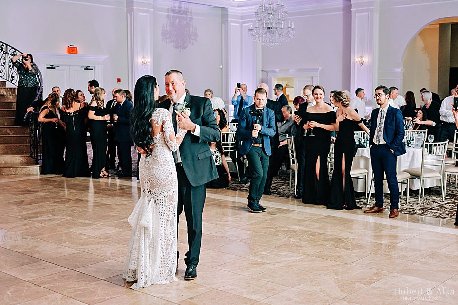 Mystical Winter Wedding | Banquet Hall | Aria CT
