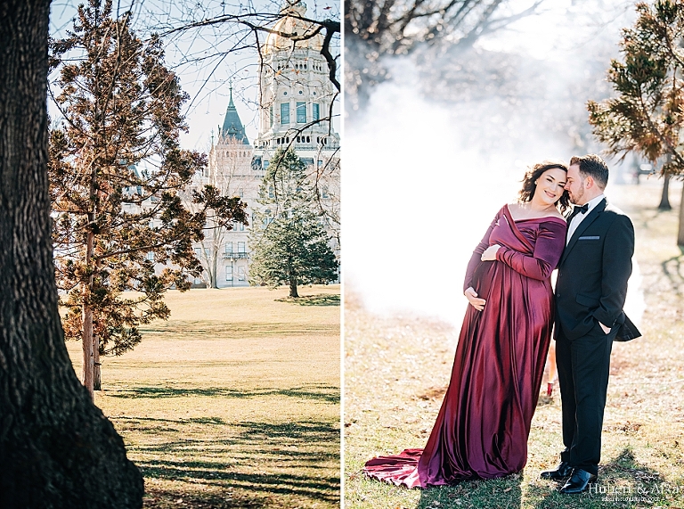 Outdoor Maternity Session in Hartford CT