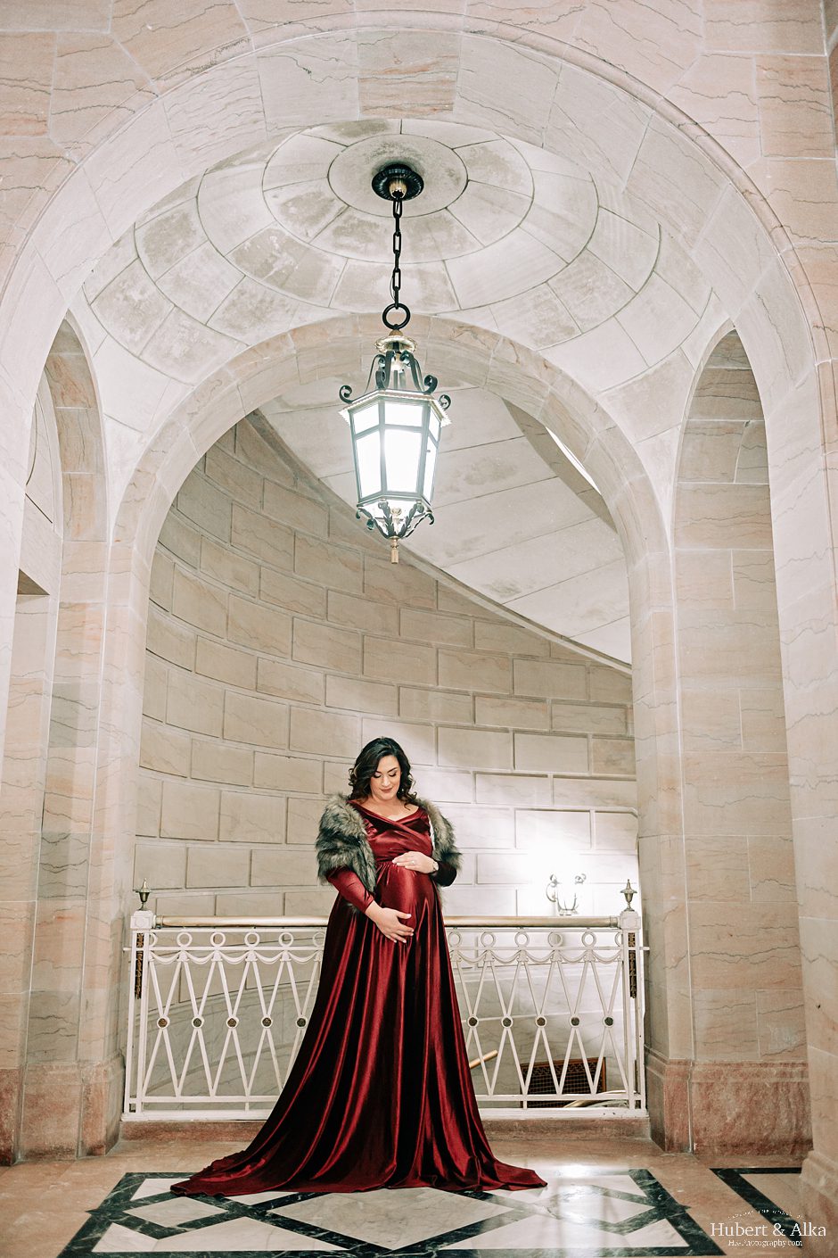 Maternity Session at Hartford City Hall