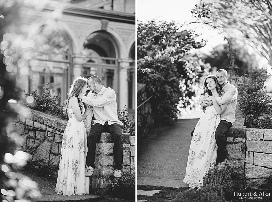 Eolia Mansion at Harkness State Park Engagement Photos