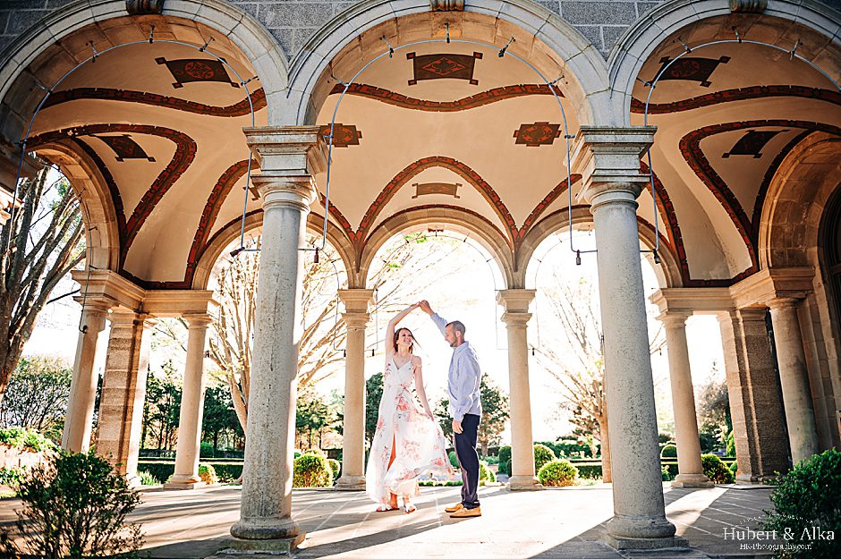 Eolia Mansion at Harkness State Park Engagement Photos