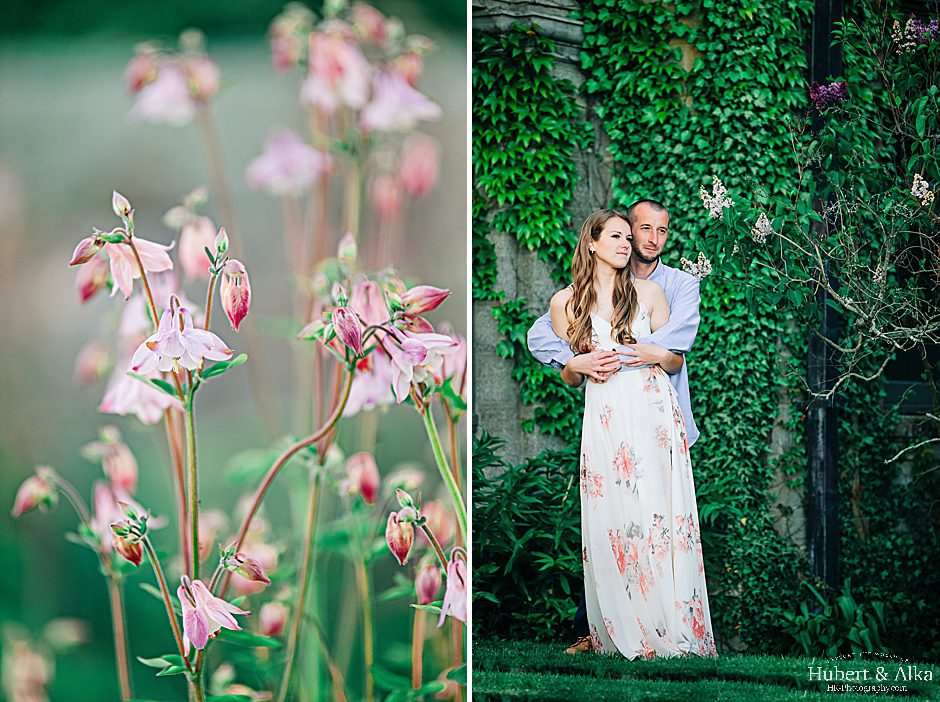 Eolia Mansion at Harkness State Park Engagement Photos