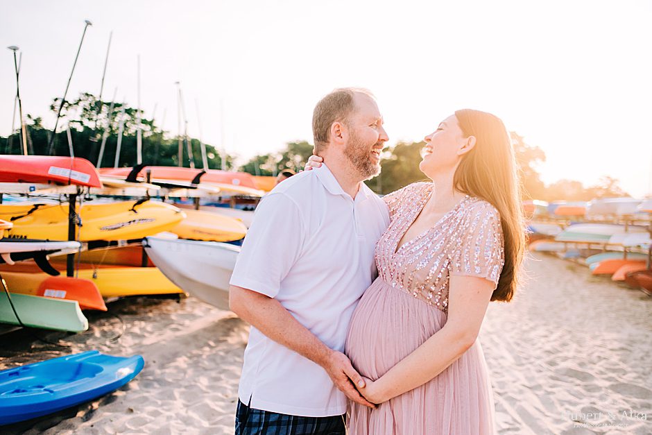 Fairfield Beach Maternity Photos