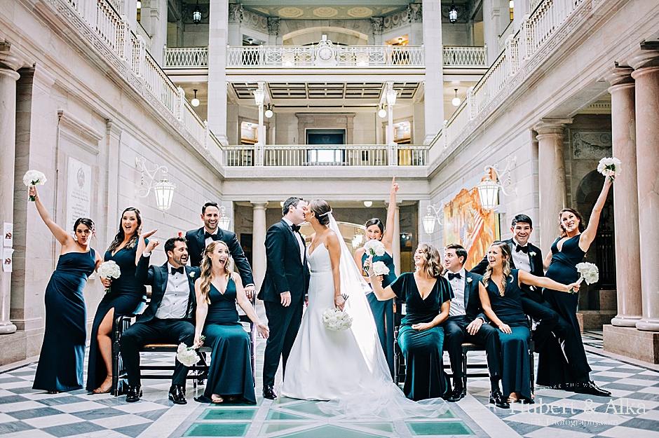 Hartford City Hall - CT Wedding Photographer 69 - HK Photography with ...