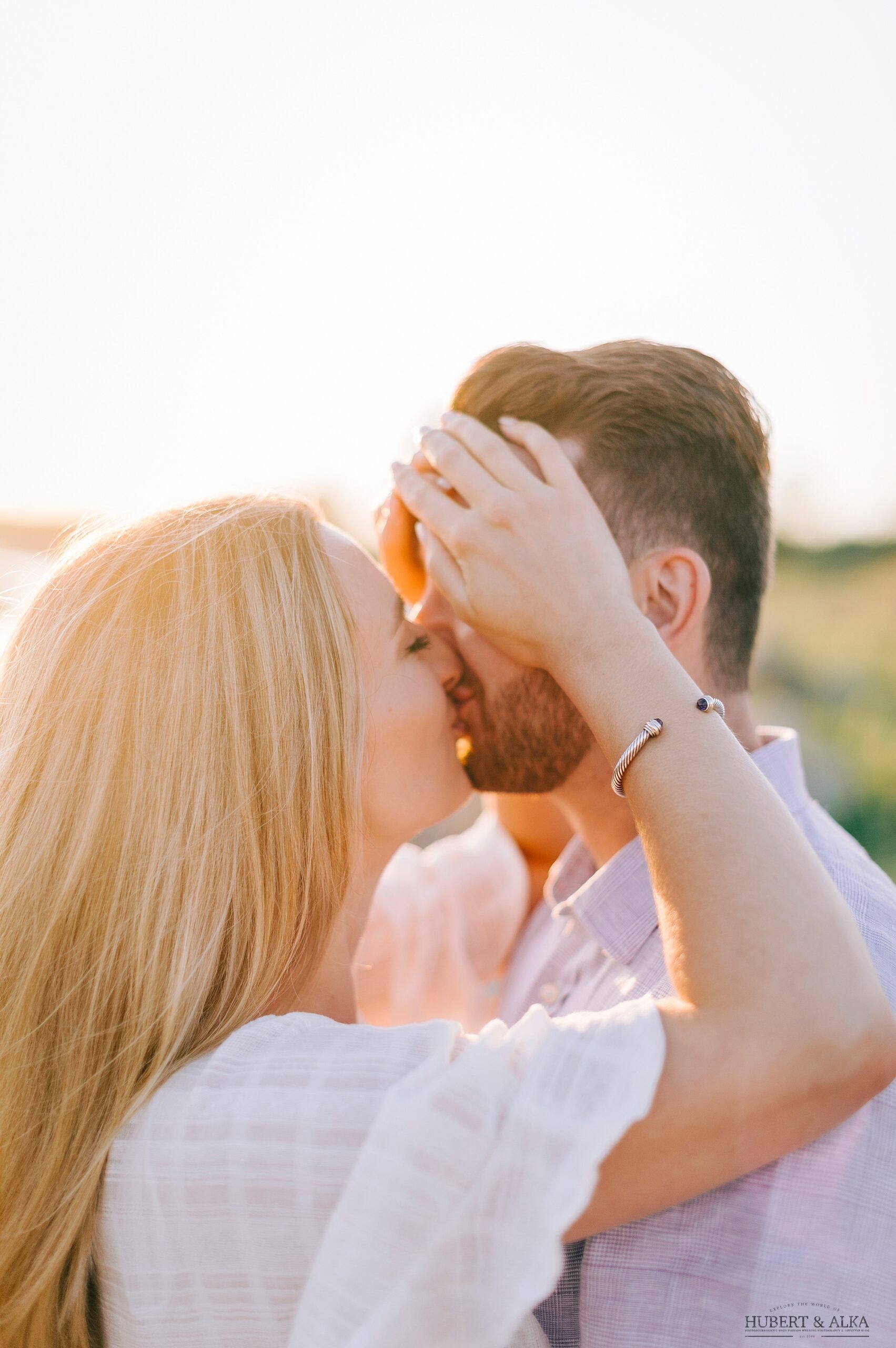 engagement session at Harkness Memorial State Park
