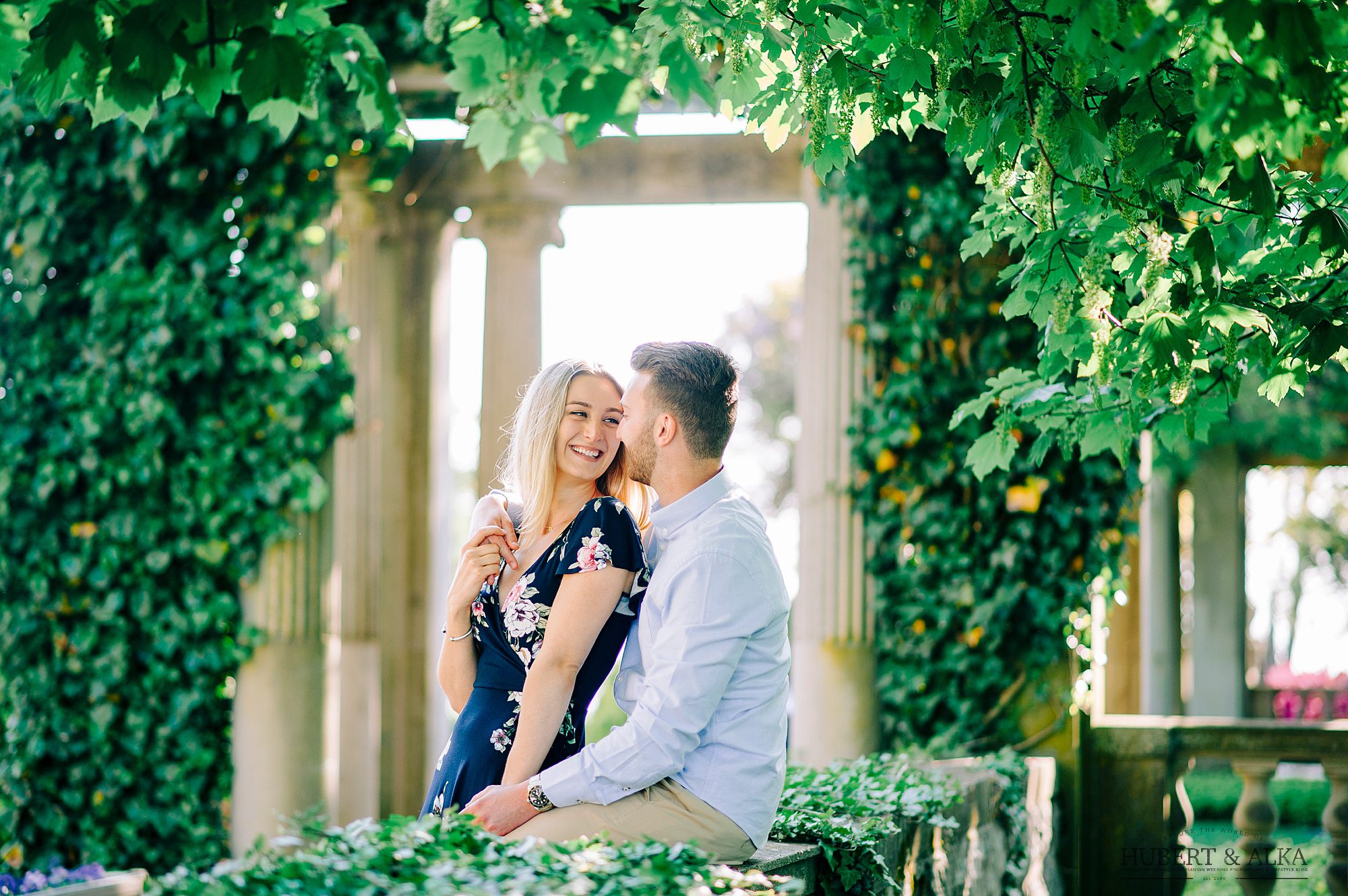 engagement session at Harkness Memorial State Park