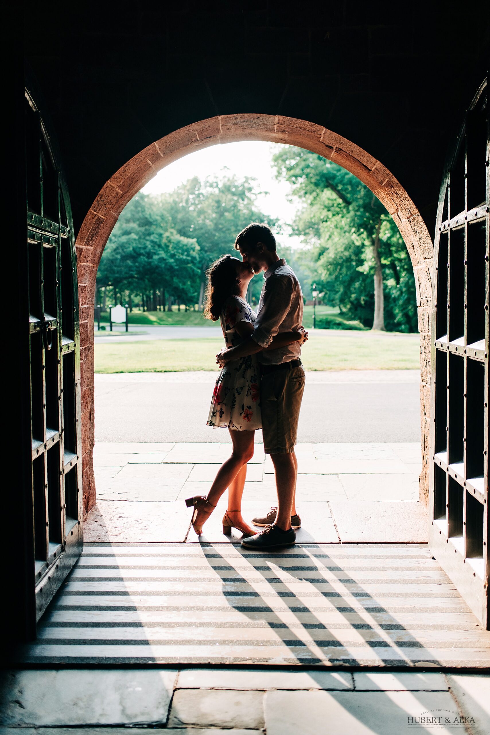 Connecticut Engagement Session at Avon Old Farms School