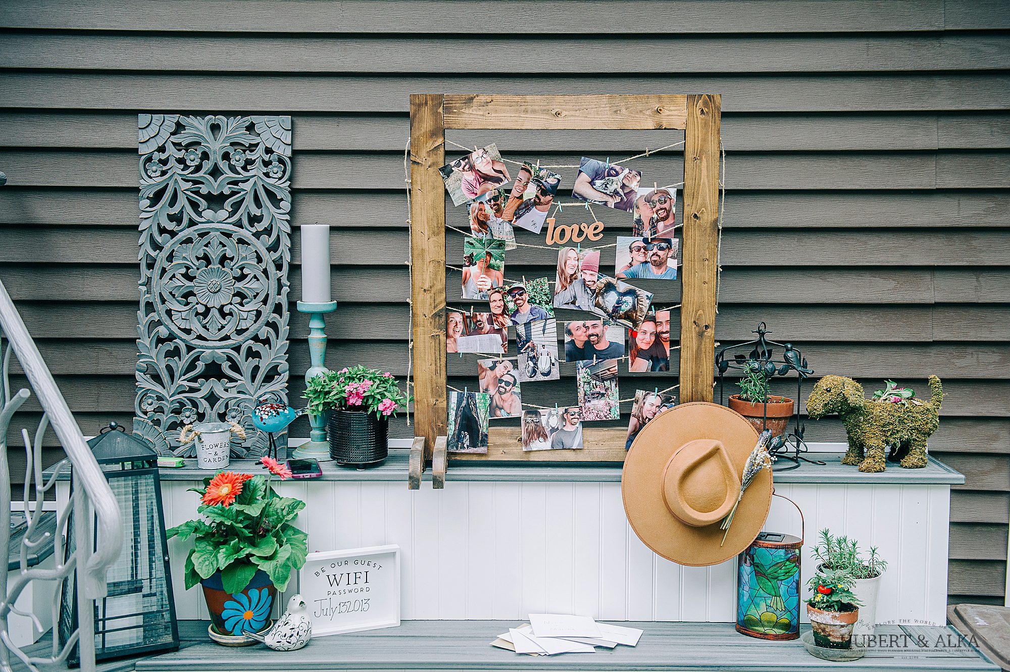 organic and earthy wedding in CT