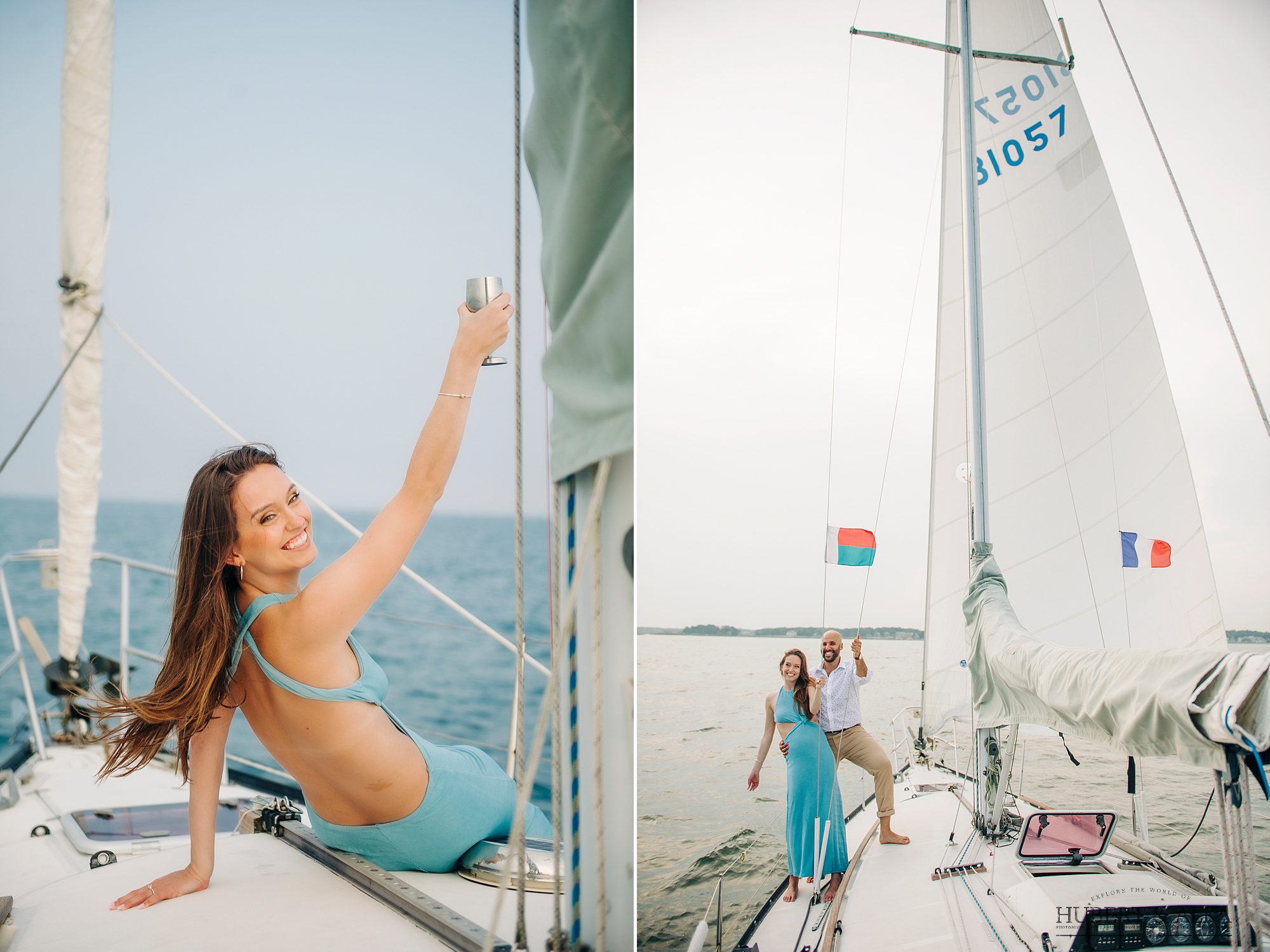 Connecticut Shoreline Engagement Session with a best wedding photographer