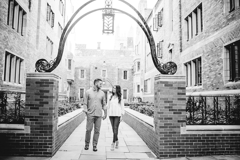 Engagements pictures at Yale New Haven