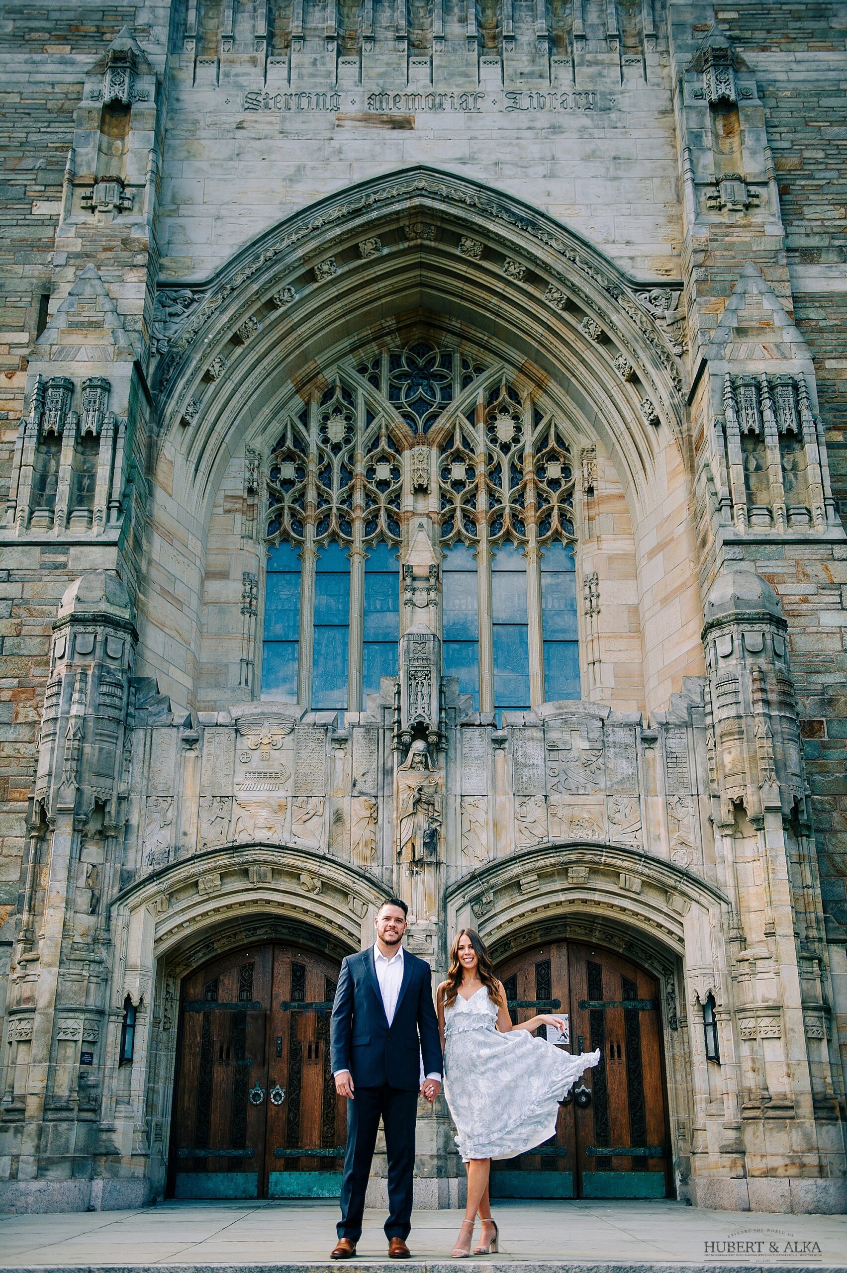 Engagements pictures at Yale New Haven