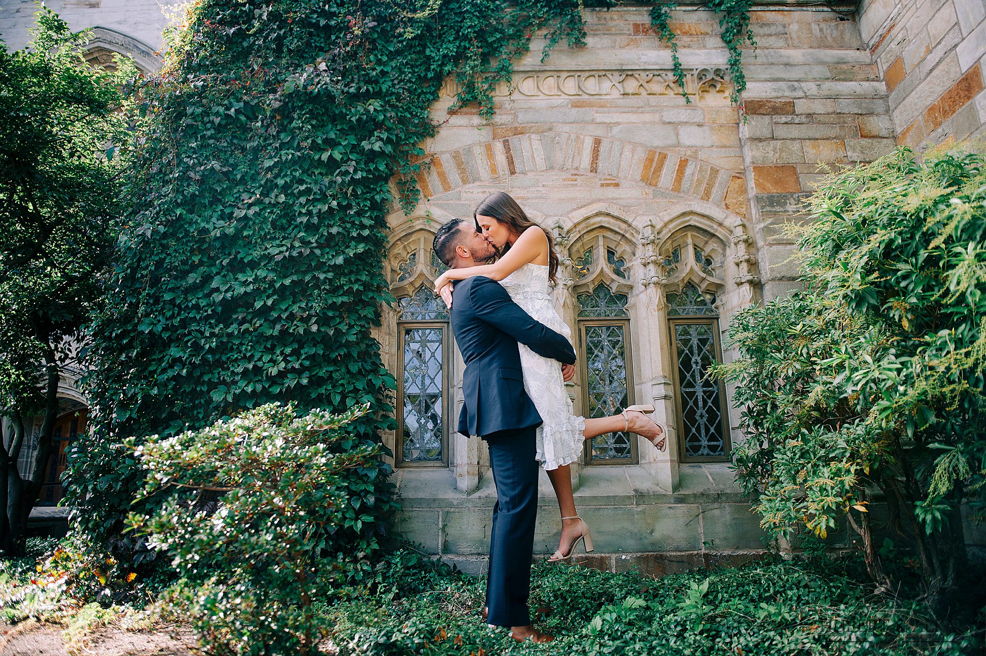 Engagements pictures at Yale New Haven