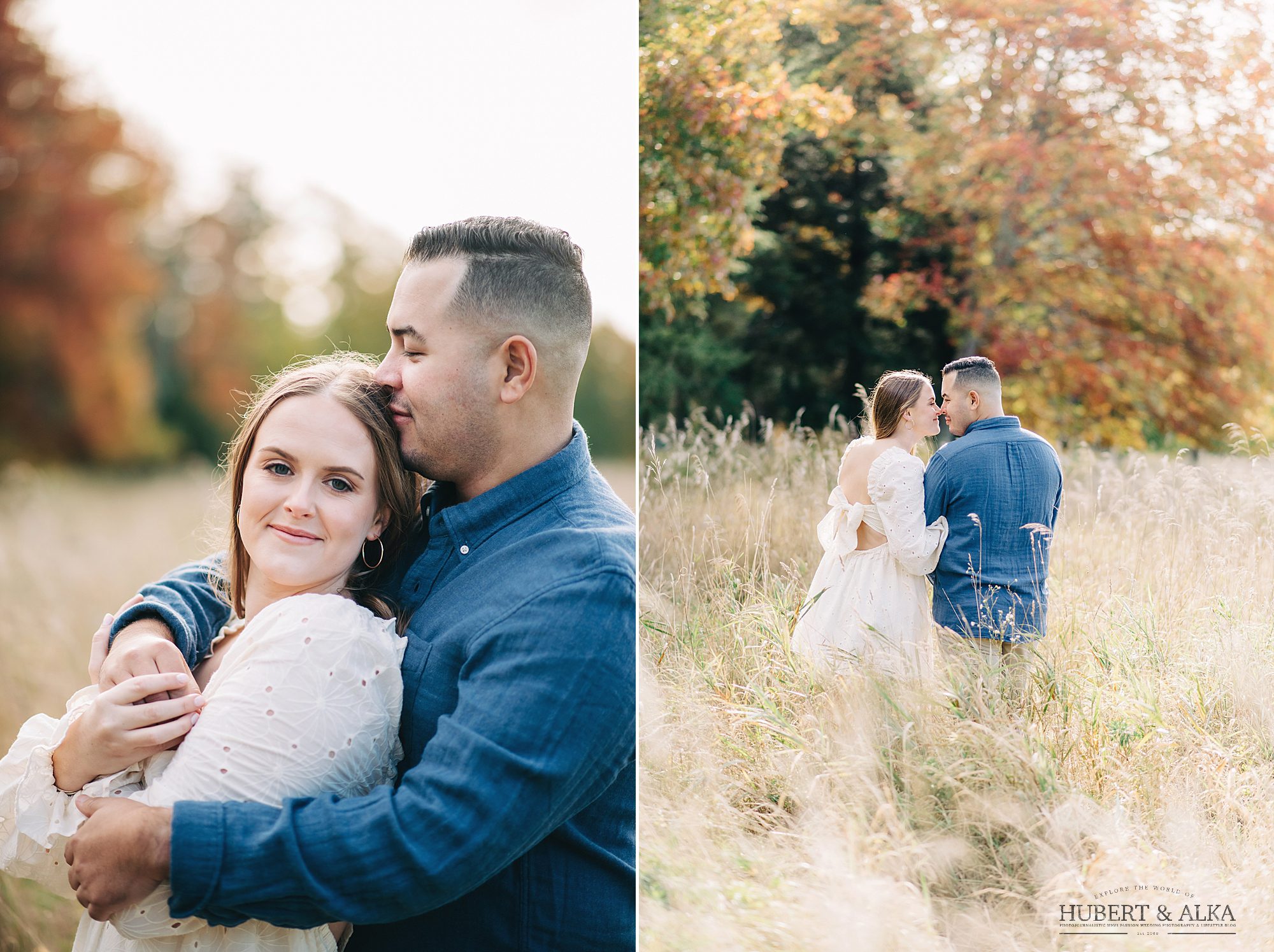 Fall Engagement Photos in Connecticut