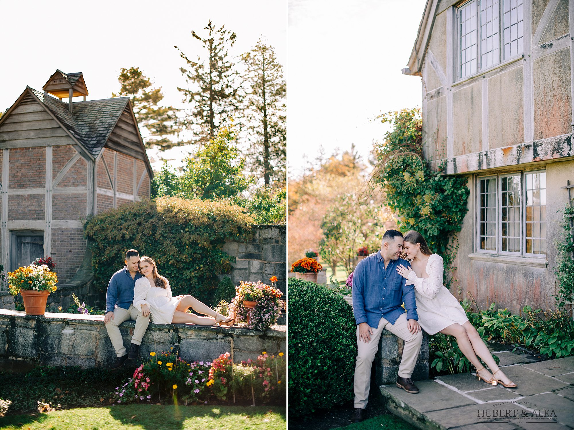 Fall Engagement Photos in Connecticut