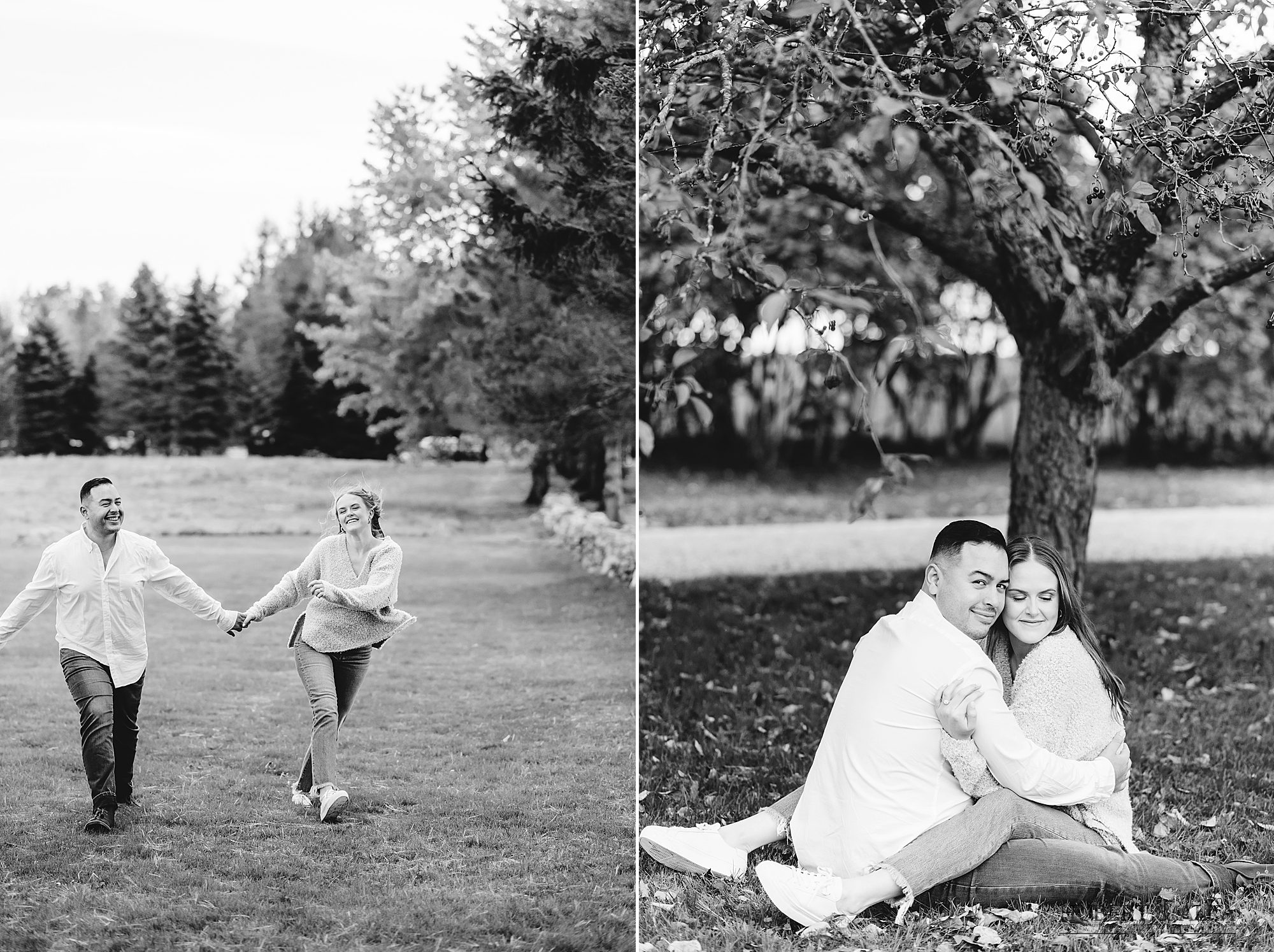 Fall Engagement Photos in Connecticut