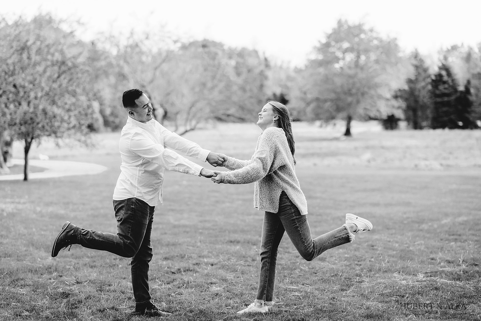 Fall Engagement Photos in Connecticut
