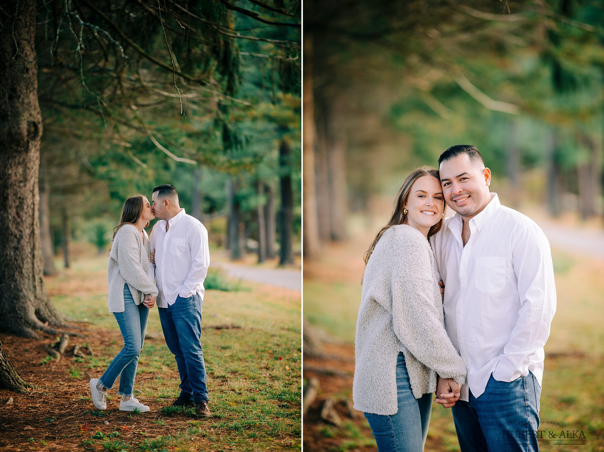 Fall Engagement Photos in Connecticut