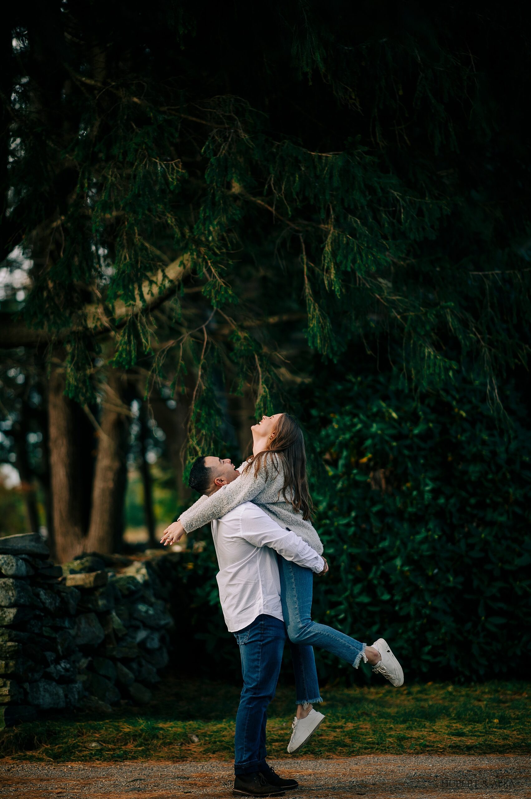 Fall Engagement Photos in Connecticut