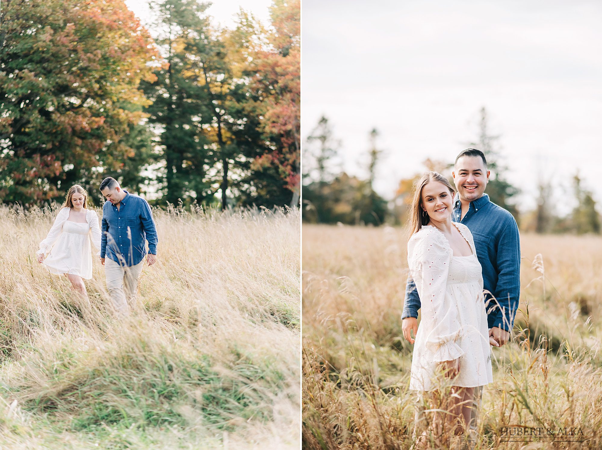 Fall Engagement Photos in Connecticut