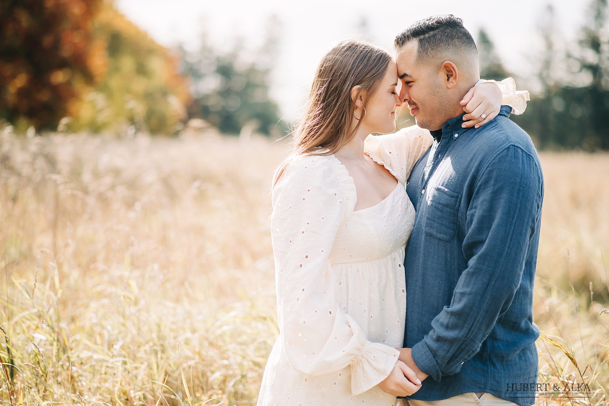 Fall Engagement Photos in Connecticut