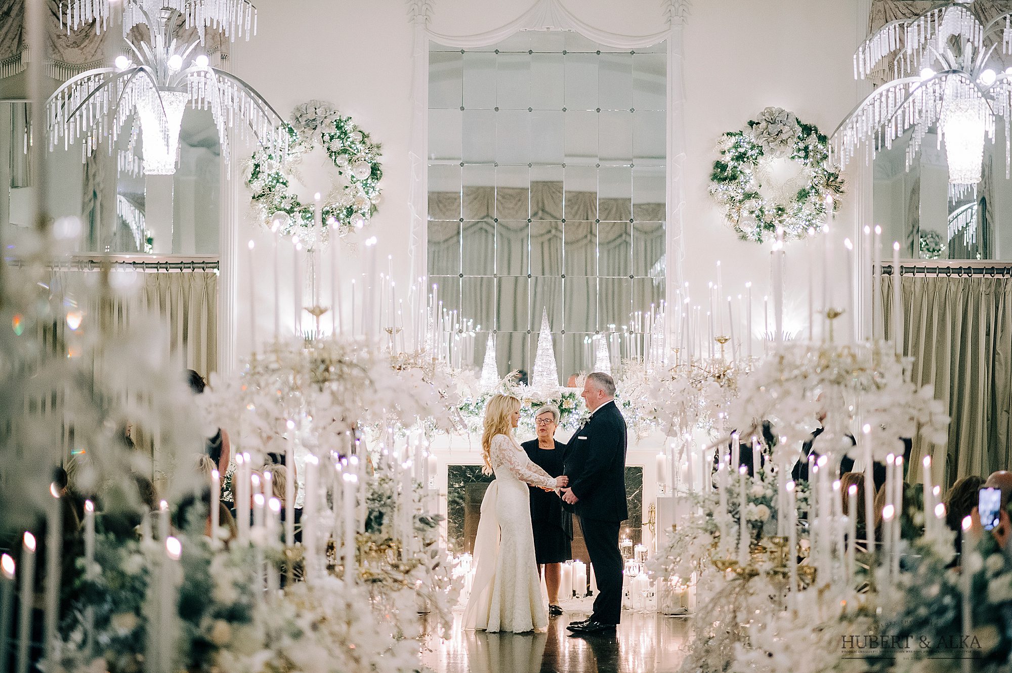 New Haven Lawn Club Winter Wedding 