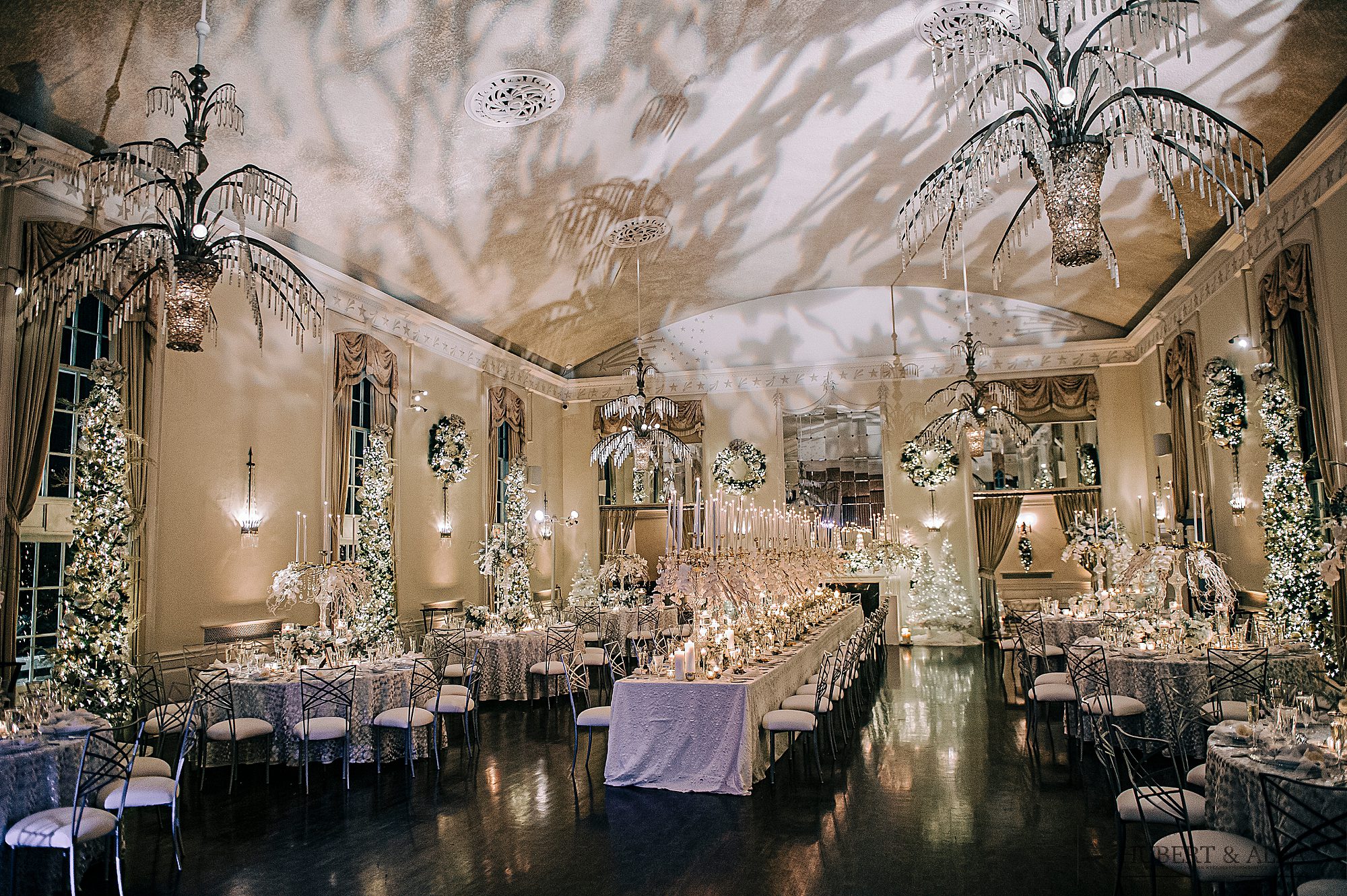 New Haven Lawn Club Winter Wedding 