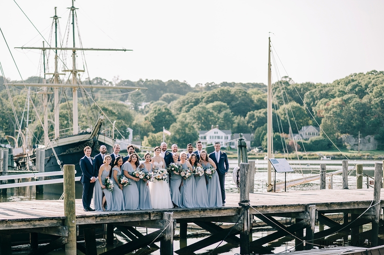 Mystic Seaport CT Wedding Photos