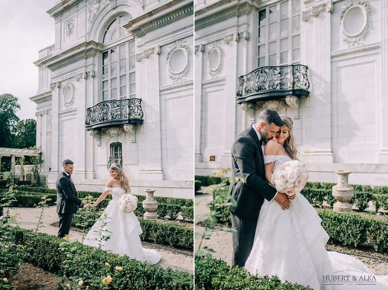 Rosecliff Mansion Wedding Gardens