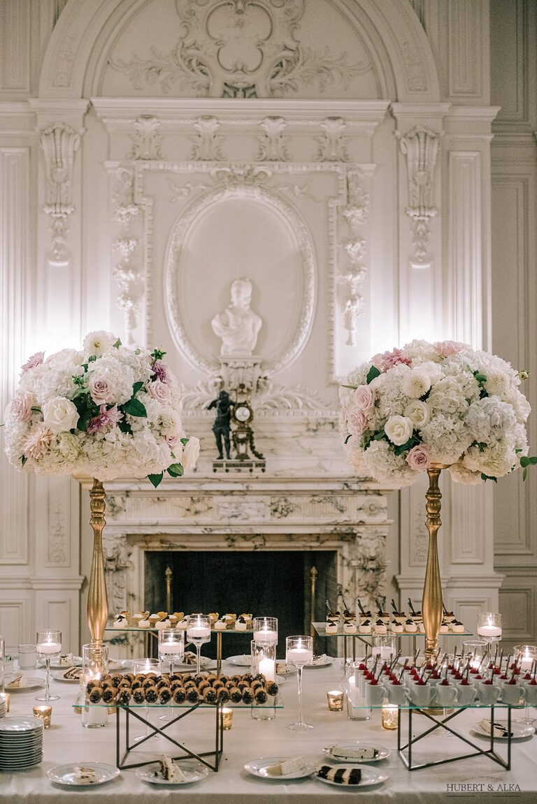 Rosecliff Mansion Wedding Reception