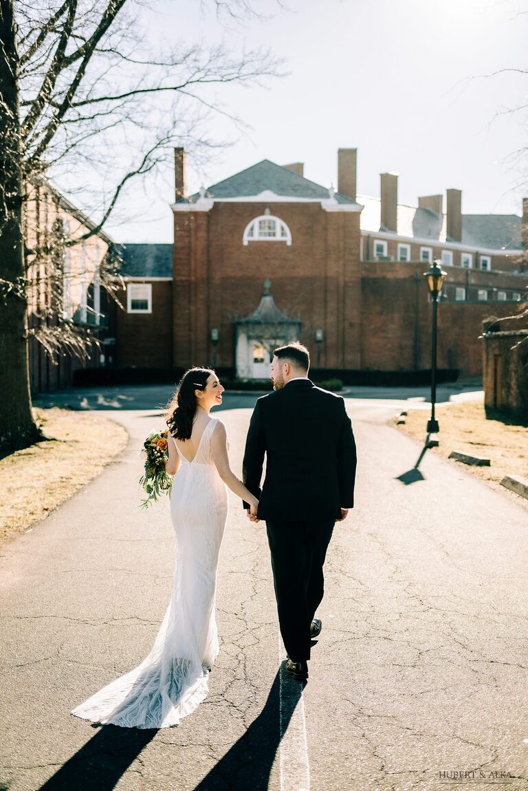 Winter Wedding | New Haven Lawn Club Wedding Photography