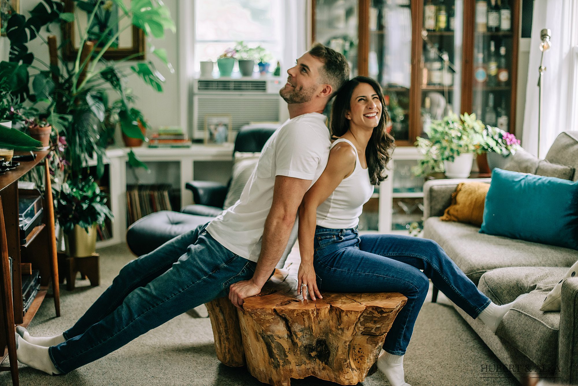 Cozy Home Engagement Session! | Connecticut Wedding Photographer