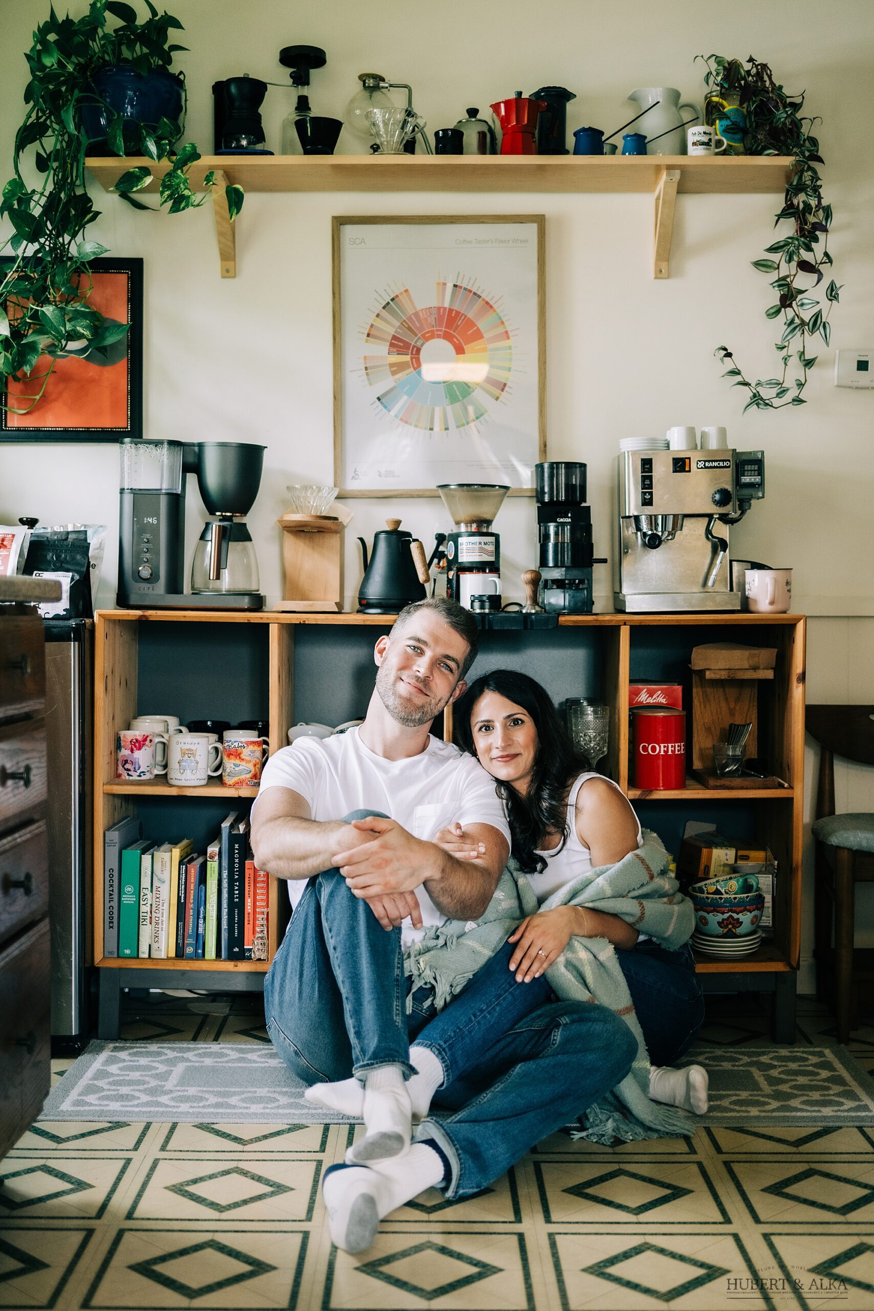 Cozy Home Engagement Session! | Connecticut Wedding Photographer