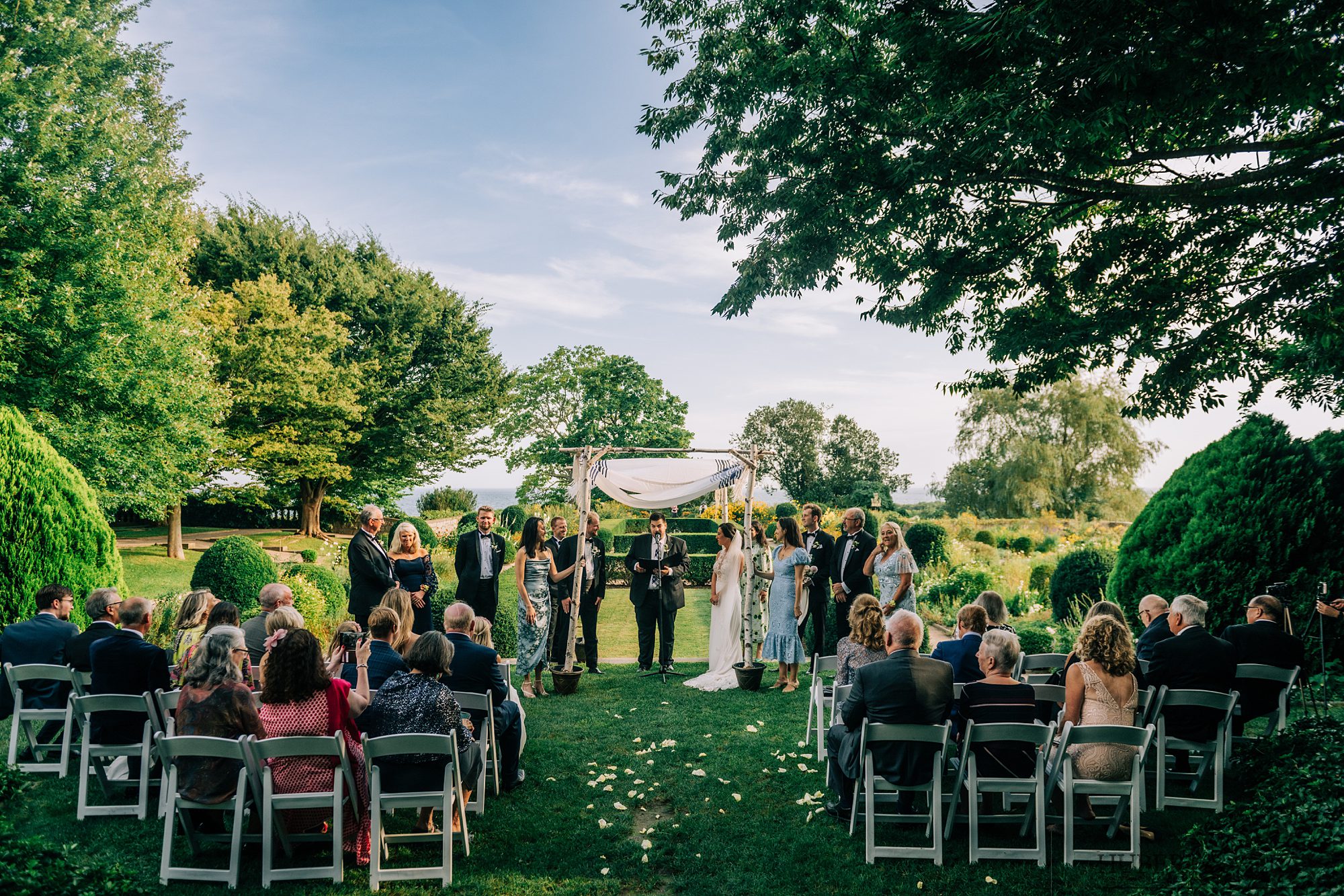 Wedding at Eolia Harkness CT