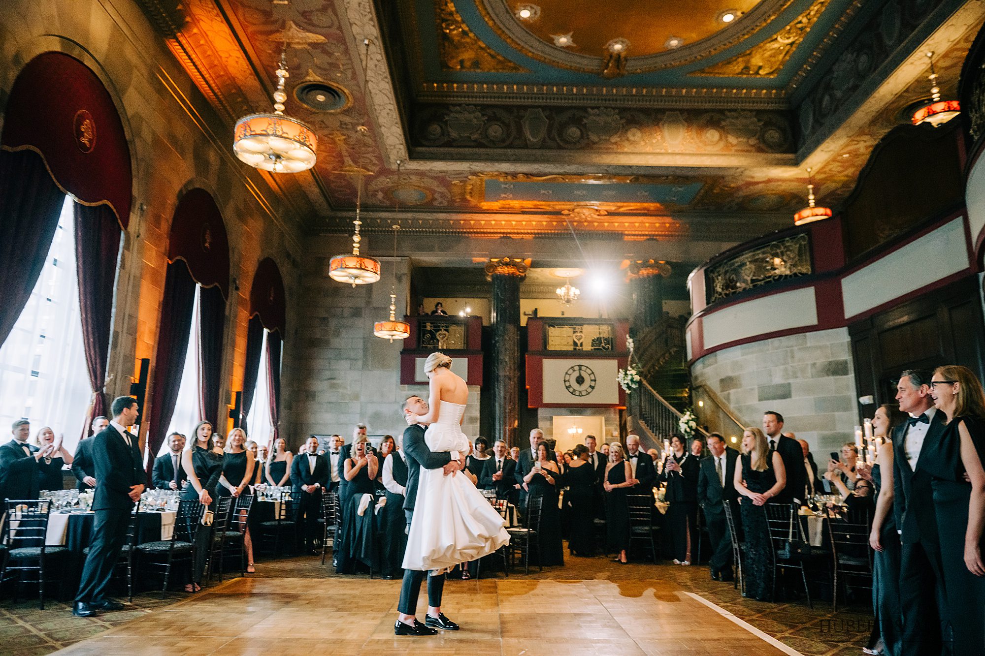 Society Room of Hartford Wedding 