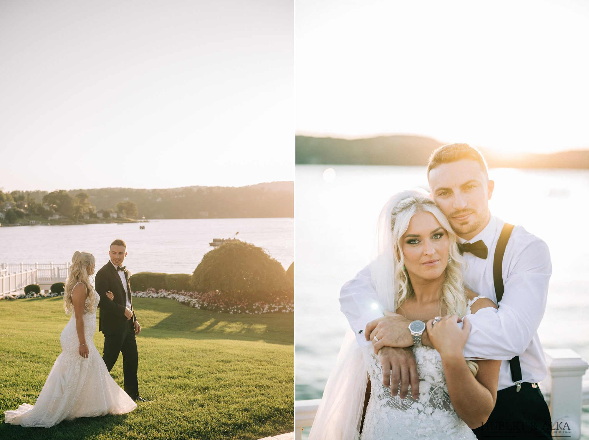 Bride and groom at Candlewood Inn wedding in Brookfield CT
